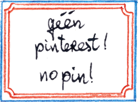 geen pinterest transparant klein